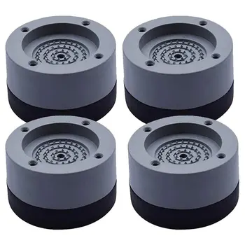 4pcs Washing Machine Anti-slip Shock-absorbing Rubber Pad Universal Refrigerator Furniture Heightened Base 
4pcs Washing Machine Anti-slip Shock-absorbing Rubber Pad Universal Refrigerator Furniture Heightened Base