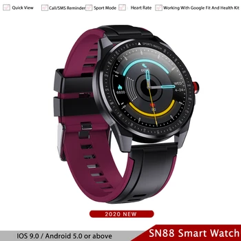 SN88 Smart Watch Men 1.28 Inch Full Touch Screen IP68 Waterproof Long Standby Heart rate Smartwartch For Android Xiaom Ios Phone
SN88 Smart Watch Men 1.28 Inch Full Touch Screen IP68 Waterproof Long Standby Heart rate Smartwartch For Android Xiaom Ios Phone