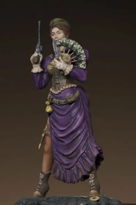 1/24 Scale Woman Holding Fan And Weapon Miniatures Scene Unpainted DIY Assembling Static 75MM Female Figure Resin Model Kits
1/24 Scale Woman Holding Fan And Weapon Miniatures Scene Unpainted DIY Assembling Static 75MM Female Figure Resin Model Kits