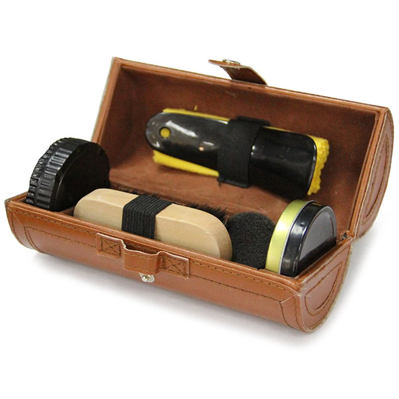 Leather Shoes Care Set Shoe Polish Care Set Cleaning Brush Sponge Cloth Travel Set
Leather Shoes Care Set Shoe Polish Care Set Cleaning Brush Sponge Cloth Travel Set