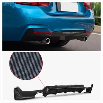 For BMW F32 F33 435i M Rear Bumper Diffuser Tech Dual Tip Exhaust Carbon Fiber 
For BMW F32 F33 435i M Rear Bumper Diffuser Tech Dual Tip Exhaust Carbon Fiber