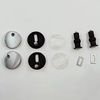 1 Pair Top Fix Toilet Seat Hinge Fittings Quick Release Hinges DIY Accessory Kit For Most Standard Toilet Seats
1 Pair Top Fix Toilet Seat Hinge Fittings Quick Release Hinges DIY Accessory Kit For Most Standard Toilet Seats