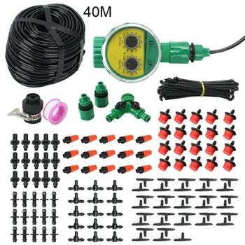 40M Micro Drip Irrigation Watering Automatic Garden Plant Greenhouse System For Patio, Atrium And Greenhouse Plants
40M Micro Drip Irrigation Watering Automatic Garden Plant Greenhouse System For Patio, Atrium And Greenhouse Plants