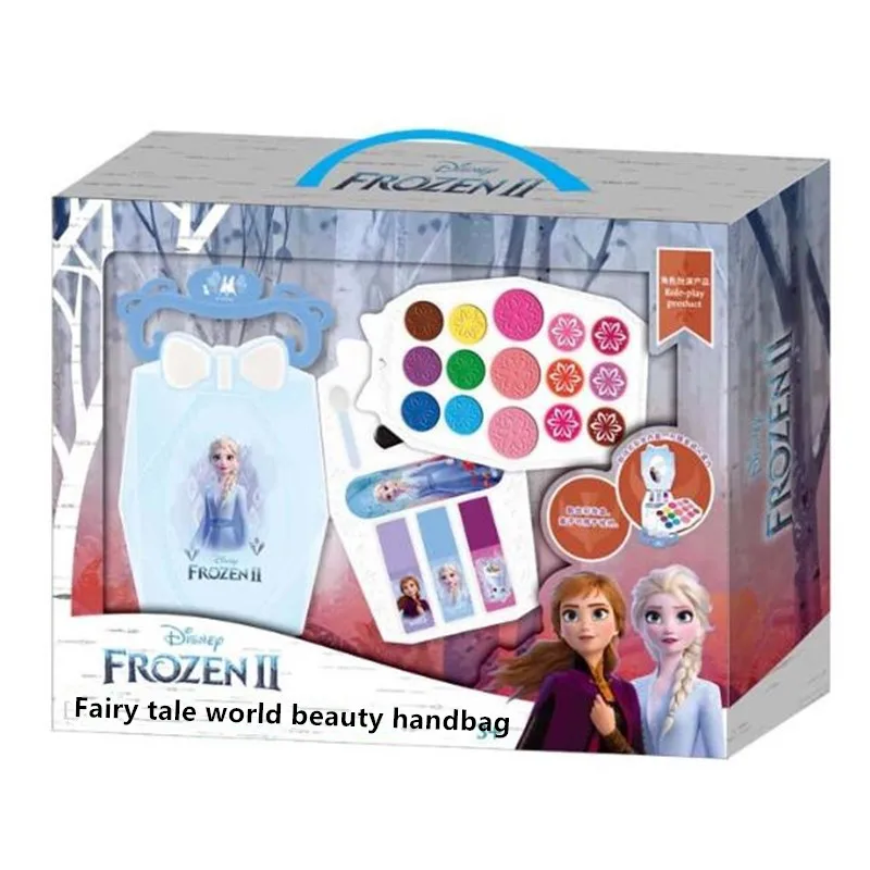 Фото Портативная коробка для макияжа Disney холодное сердце 2 ролевые игры девочек