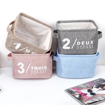 Snailhouse Cotton Linen Sundries Toys Storage Box Baskets Foldable Dresser Desktop Makeup Organizer Cosmetics Container
Snailhouse Cotton Linen Sundries Toys Storage Box Baskets Foldable Dresser Desktop Makeup Organizer Cosmetics Container