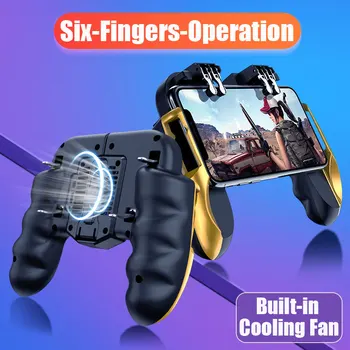 Gamepad Pubg Controller Android Joystick Mobile Game-Controller Game Pad Players Gold Colorful For IPhone Xiaomi With Cooler Fan
Gamepad Pubg Controller Android Joystick Mobile Game-Controller Game Pad Players Gold Colorful For IPhone Xiaomi With Cooler Fan
