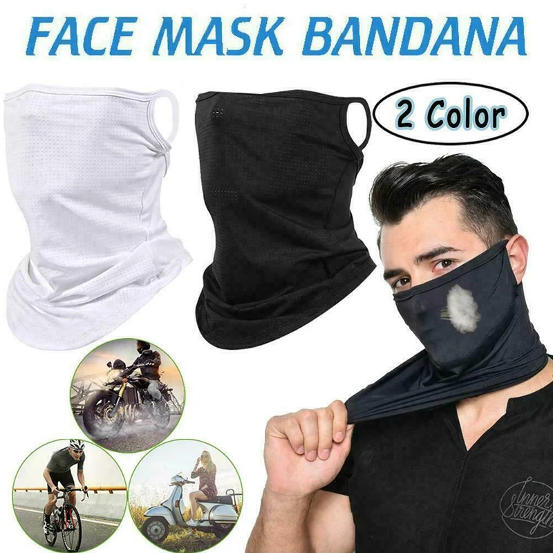 Unisex Cyling Bandana Triangle Half Face Scarves Hanging Ear Ice Silk Neck Gaiter Cover Tube Scarf Sport Run Hiking Men Women
Unisex Cyling Bandana Triangle Half Face Scarves Hanging Ear Ice Silk Neck Gaiter Cover Tube Scarf Sport Run Hiking Men Women
