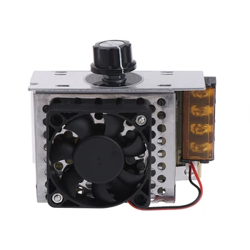 AC 220V 4000W SCR Variable Voltage Regulator Motor Speed Control Controller Fan WXTC
AC 220V 4000W SCR Variable Voltage Regulator Motor Speed Control Controller Fan WXTC