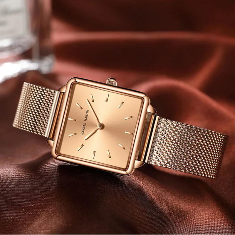 Luxury Band Watch Women Quartz Creative Square Dial Ladies Wristwatches Stainless Steel Waterproof Personality Reloj Mujer 2019
Luxury Band Watch Women Quartz Creative Square Dial Ladies Wristwatches Stainless Steel Waterproof Personality Reloj Mujer 2019