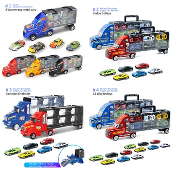 Large ejection tractor container truck with alloy car model retractable portable storage box set toy
Large ejection tractor container truck with alloy car model retractable portable storage box set toy
