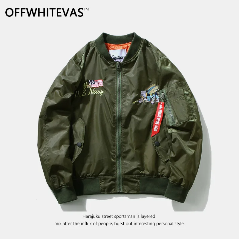 Europe And America MA-1 Popular Brand Large Size Jacket Seiko Small Bee Embroidered Thin Trench Coat Pilots Baseball Uniform Men
Europe And America MA-1 Popular Brand Large Size Jacket Seiko Small Bee Embroidered Thin Trench Coat Pilots Baseball Uniform Men