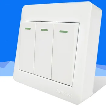 3 Gang 1 Way 2 Way Surface mounted switch single control switch open wire double open single control switch socket power switch
3 Gang 1 Way 2 Way Surface mounted switch single control switch open wire double open single control switch socket power switch