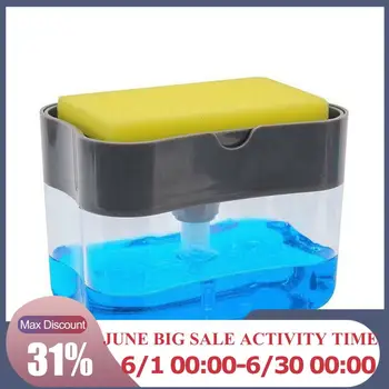 Plastic Kitchen Sink Storage Box Tray Sponge Soap Dispenser and Sponge Set Manual Soap Dispenser Kitchen Organizer Dispenser
Plastic Kitchen Sink Storage Box Tray Sponge Soap Dispenser and Sponge Set Manual Soap Dispenser Kitchen Organizer Dispenser