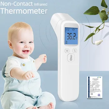 2020 Baby Adult Fever Forehead Thermometer Non-contact LCD Digital Infrared Body Temporal Thermometer fast ship Free shipping
2020 Baby Adult Fever Forehead Thermometer Non-contact LCD Digital Infrared Body Temporal Thermometer fast ship Free shipping