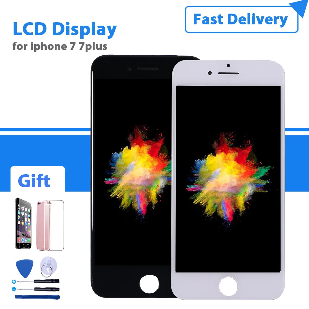2020 New high Quality Screen For iPhone 7 Plus LCD display With 3D Touch Digitizer for iphone 7 7Plus LCD assembly pantalla
2020 New high Quality Screen For iPhone 7 Plus LCD display With 3D Touch Digitizer for iphone 7 7Plus LCD assembly pantalla