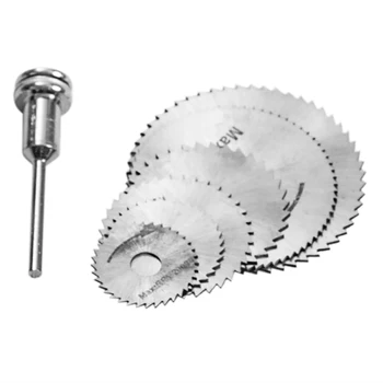 7pcs HSS Rotary Tool 22 /25 /32 /35 /44 /50mm Circular Saw Blades Cutting Wheel Discs Mandrel for Dremel Cut off
7pcs HSS Rotary Tool 22 /25 /32 /35 /44 /50mm Circular Saw Blades Cutting Wheel Discs Mandrel for Dremel Cut off