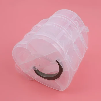 Creative Heart Shape Storage Box For Home Storage Small Three Layers Box Organize Storage New Jewelry Box Transparent PP Plastic
Creative Heart Shape Storage Box For Home Storage Small Three Layers Box Organize Storage New Jewelry Box Transparent PP Plastic