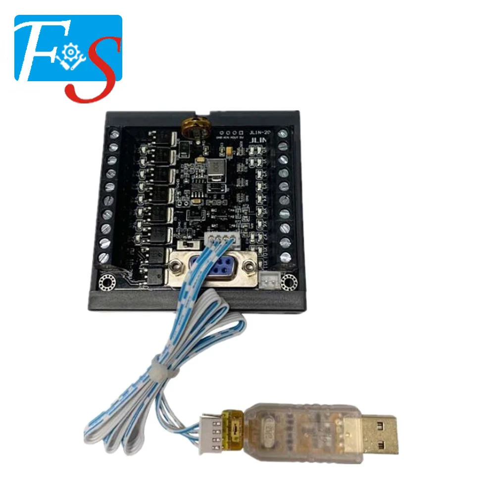 PLC Programmable Controller FX1N-20MT PLC Module Regulator Industrial Control Board DC24V Programmable Logic Controller
PLC Programmable Controller FX1N-20MT PLC Module Regulator Industrial Control Board DC24V Programmable Logic Controller