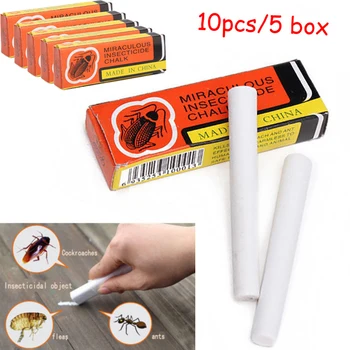 10Pcs/2Pcs Box Magic Insect Pen Chalk Tool Kill Cockroach Roaches Ant Lice Flea Bugs
10Pcs/2Pcs Box Magic Insect Pen Chalk Tool Kill Cockroach Roaches Ant Lice Flea Bugs
