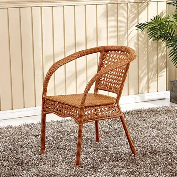 Rattan Chair Leisure Simple Table And Chair Balcony Rattan Chair Three-piece Outdoor Tengbian Chair Back Single Small
Rattan Chair Leisure Simple Table And Chair Balcony Rattan Chair Three-piece Outdoor Tengbian Chair Back Single Small