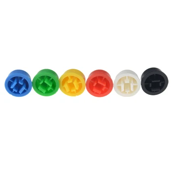 50PCS Round Tactile Button Caps Kits Suitable For 12 *12 *7.3MM Square Head Touch / Micro Switch Push Cap 12 x 12 x7.3mm
50PCS Round Tactile Button Caps Kits Suitable For 12 *12 *7.3MM Square Head Touch / Micro Switch Push Cap 12 x 12 x7.3mm