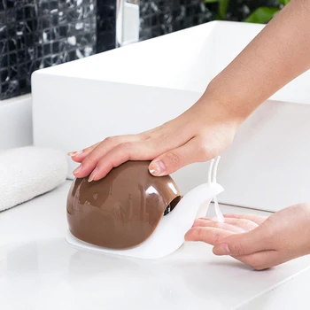 Small Cute Snail Soap Dispenser Decorative Liquid Soap Container Lotion Soap Dispenser for Bathroom Kitchen for Kids (4 Oz)
Small Cute Snail Soap Dispenser Decorative Liquid Soap Container Lotion Soap Dispenser for Bathroom Kitchen for Kids (4 Oz)