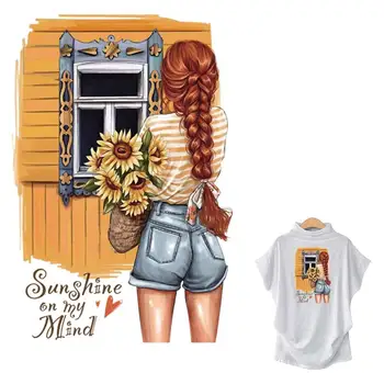 Girl Applique On Clothes Sunflower Stripe Washable Diy T-Shirt Eco-Friendly Clothing Stickers Patches For Clothingsummer T-Shirt
Girl Applique On Clothes Sunflower Stripe Washable Diy T-Shirt Eco-Friendly Clothing Stickers Patches For Clothingsummer T-Shirt