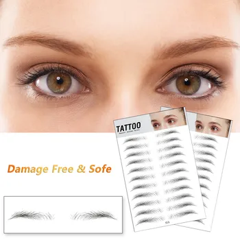 2020 Magic 4D Hair-like Authentic Eyebrows Grooming Shaping Makeup Brow Shaper Brow Stickers Tattoo False Eyebrows Cosmetics
2020 Magic 4D Hair-like Authentic Eyebrows Grooming Shaping Makeup Brow Shaper Brow Stickers Tattoo False Eyebrows Cosmetics