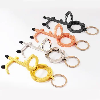 Multifunctional Anti-epidemic Keychain Safety Stylus Door Opener Antibacterial Elevator Button Door Handle Mobile Phone Holder
Multifunctional Anti-epidemic Keychain Safety Stylus Door Opener Antibacterial Elevator Button Door Handle Mobile Phone Holder