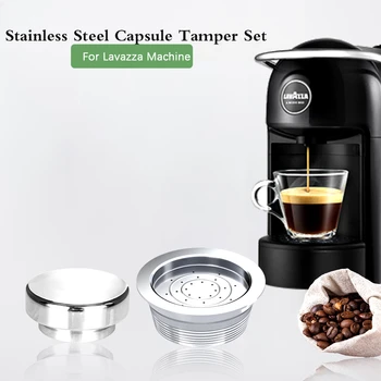 Lavazza Coffee Filters For Lavazza A Modo Mio Machine Refillable Reusable Stainless Steel Coffee Capsule Pod Tamper Spoon Set
Lavazza Coffee Filters For Lavazza A Modo Mio Machine Refillable Reusable Stainless Steel Coffee Capsule Pod Tamper Spoon Set