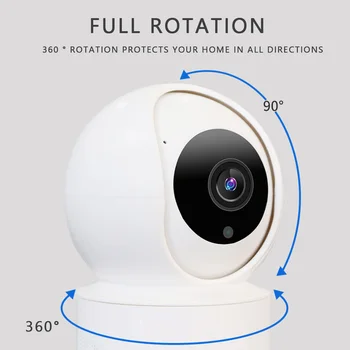 1080P PTZ Wifi IP Camera Security Camera AI Human Detect Wireless Camera CCTV Surveillance 2MP IR Night Vision P2P Baby Monitor
1080P PTZ Wifi IP Camera Security Camera AI Human Detect Wireless Camera CCTV Surveillance 2MP IR Night Vision P2P Baby Monitor