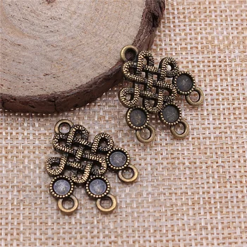 Wecharms 30pcs 26x21mm Vintage Earring Connector Jewelry Making Antique Bronze Color Earring Connector Charm Earring Connector
Wecharms 30pcs 26x21mm Vintage Earring Connector Jewelry Making Antique Bronze Color Earring Connector Charm Earring Connector