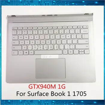 Original For Surface Book 1 1st 1705 base with US keyboard Touchpad battery GTX940M 1G GPU Compatible 1st 1705 1704 1785 Tested
Original For Surface Book 1 1st 1705 base with US keyboard Touchpad battery GTX940M 1G GPU Compatible 1st 1705 1704 1785 Tested