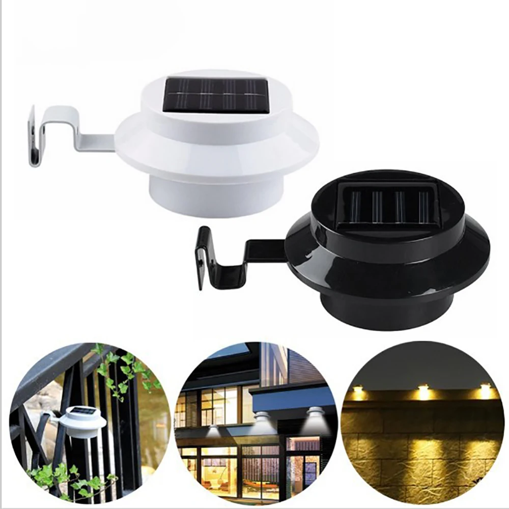 4X Solar Powered LED Fence Lamp Outdoor Light Wall Mount Lamp Waterproof Gutter Light For Garden Fence Porch Decorative Light
4X Solar Powered LED Fence Lamp Outdoor Light Wall Mount Lamp Waterproof Gutter Light For Garden Fence Porch Decorative Light