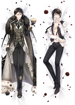 Anime Black Butler pillow Cover Sebastian Michaelis pillow case Cool Boy 3D Double-sided Bedding Hugging Body pillowcase gifts
Anime Black Butler pillow Cover Sebastian Michaelis pillow case Cool Boy 3D Double-sided Bedding Hugging Body pillowcase gifts