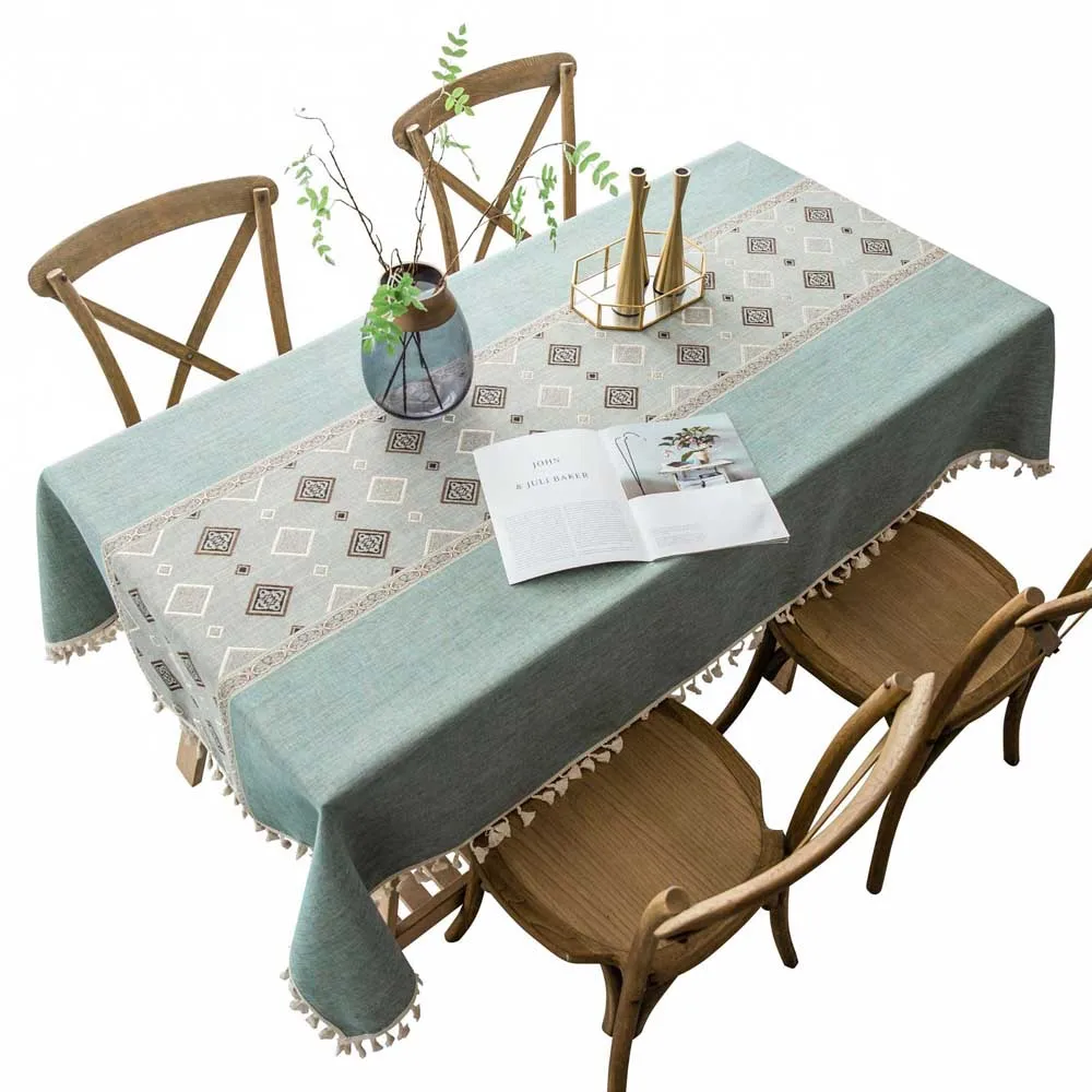 Linen Wedding Mariage Tablecloth With Tassel Household Kitchen Solid Decoration Table Cloth Thick Rectangular Table Cover Tea
Linen Wedding Mariage Tablecloth With Tassel Household Kitchen Solid Decoration Table Cloth Thick Rectangular Table Cover Tea
