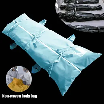 Zipper Closure Full Sealing Leak Proof Shroud Body Bag Non-woven Fabric Anti Corrosion Non Toxic Portable Transport Disposable
Zipper Closure Full Sealing Leak Proof Shroud Body Bag Non-woven Fabric Anti Corrosion Non Toxic Portable Transport Disposable