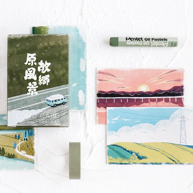 28 Sheets/Set Beautiful Hometown Scenery Lomo Card Mini Paper Postcard Message Card Christmas Gifts
28 Sheets/Set Beautiful Hometown Scenery Lomo Card Mini Paper Postcard Message Card Christmas Gifts