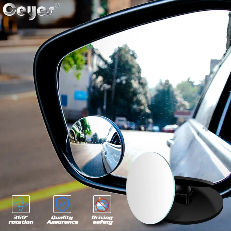 Ceyes Car Accessories Mini 360 Degree Wide Angle Adjustable Rearview Mirror Auto Safety View Reverse Rearward Blind Spot Monitor
Ceyes Car Accessories Mini 360 Degree Wide Angle Adjustable Rearview Mirror Auto Safety View Reverse Rearward Blind Spot Monitor