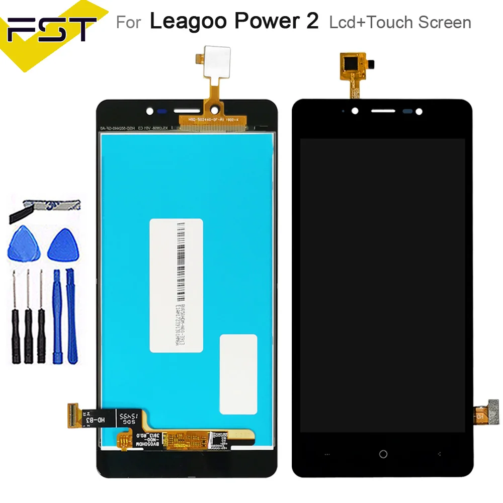 5.0'' Black For Leagoo Power 2 LCD Display+Touch Screen Digitizer Assembly Repair Parts+Tools+Adhesive
5.0'' Black For Leagoo Power 2 LCD Display+Touch Screen Digitizer Assembly Repair Parts+Tools+Adhesive