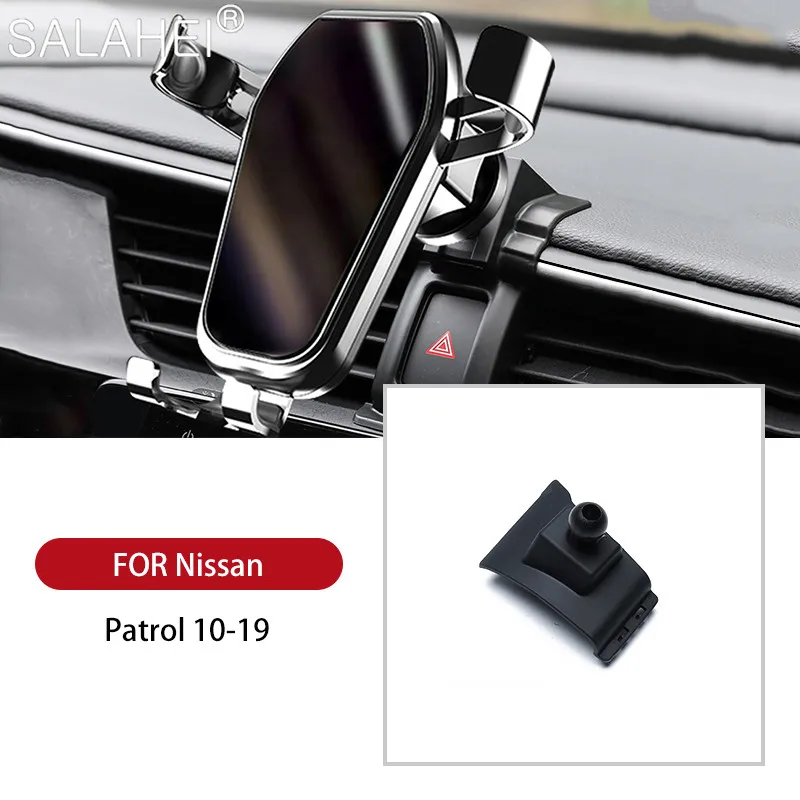 Mobile Phone Holder For Nissan Patrol 2010-2019 Air Vent GPS Navigation Interior Dashboard Car Accessories Mobile Phone Bracket
Mobile Phone Holder For Nissan Patrol 2010-2019 Air Vent GPS Navigation Interior Dashboard Car Accessories Mobile Phone Bracket