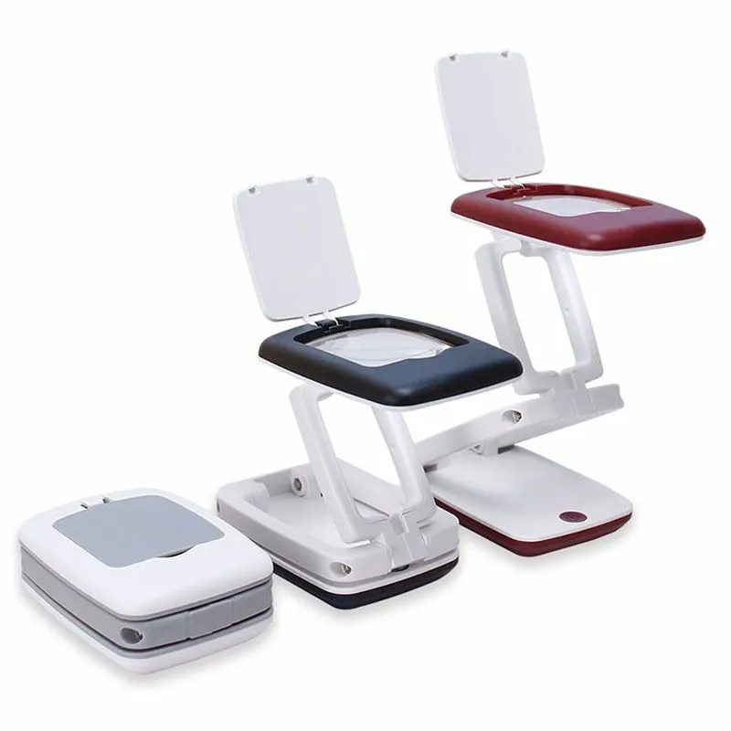 Handheld Portable Desktop Foldable with 9 LED Lights Elderly Reading 3x Acrylic HD Magnifying Glass
Handheld Portable Desktop Foldable with 9 LED Lights Elderly Reading 3x Acrylic HD Magnifying Glass