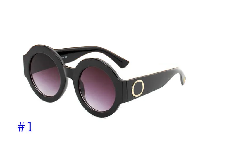 Новинка 0084 роскошные дизайнерские женские солнцезащитные очки в круглой оправе