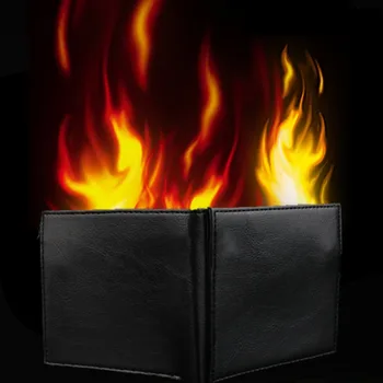 Novelty Magic Trick Flame Fire Wallet Leather Magician Stage Street Mysterious Show Storage Money Card Fun Illusion
Novelty Magic Trick Flame Fire Wallet Leather Magician Stage Street Mysterious Show Storage Money Card Fun Illusion