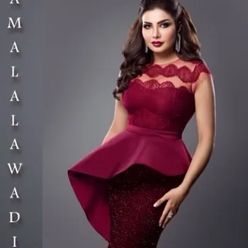 abiye Glamorous Burgandy Jewel Appliqued Cap Sleeve Beaded Tea Length Mermaid Evening mother of the bride Dresses
abiye Glamorous Burgandy Jewel Appliqued Cap Sleeve Beaded Tea Length Mermaid Evening mother of the bride Dresses
