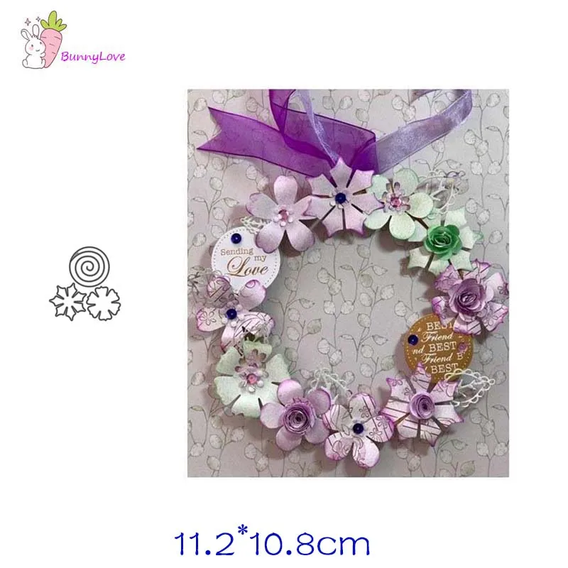 Composition of a flower NO.2 Metal Cutting Dies Stencils Scrapbooking Album Paper Decorative Craft Embossing New 2019
Composition of a flower NO.2 Metal Cutting Dies Stencils Scrapbooking Album Paper Decorative Craft Embossing New 2019