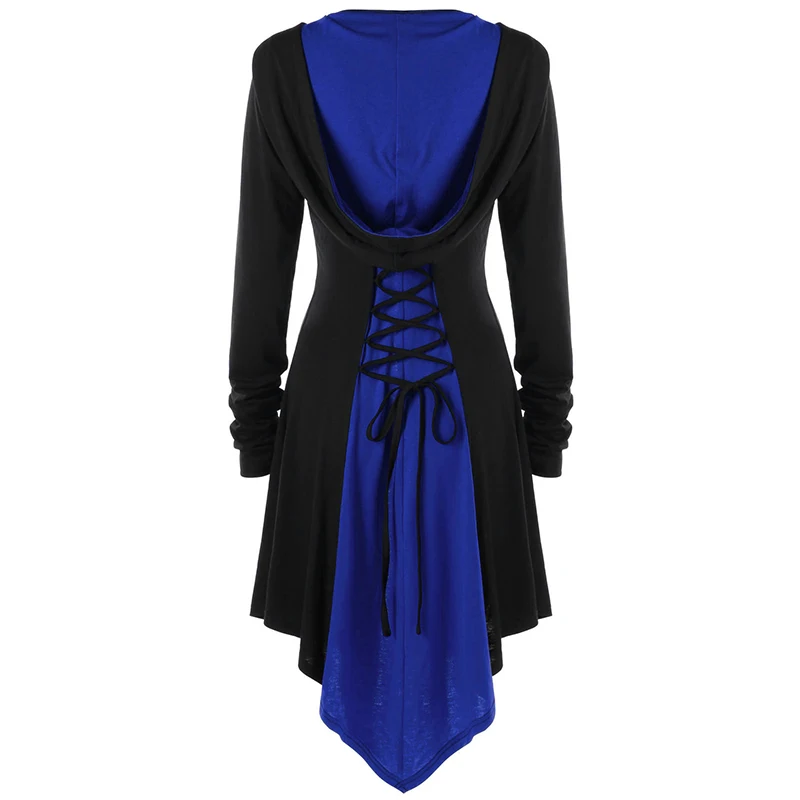 Women\\'s Halloween Costume Tops Coat autumn fashion Hooded Punk Long Sleeve Loose Fit Cosplay Cloak Outwear
Women\\'s Halloween Costume Tops Coat autumn fashion Hooded Punk Long Sleeve Loose Fit Cosplay Cloak Outwear