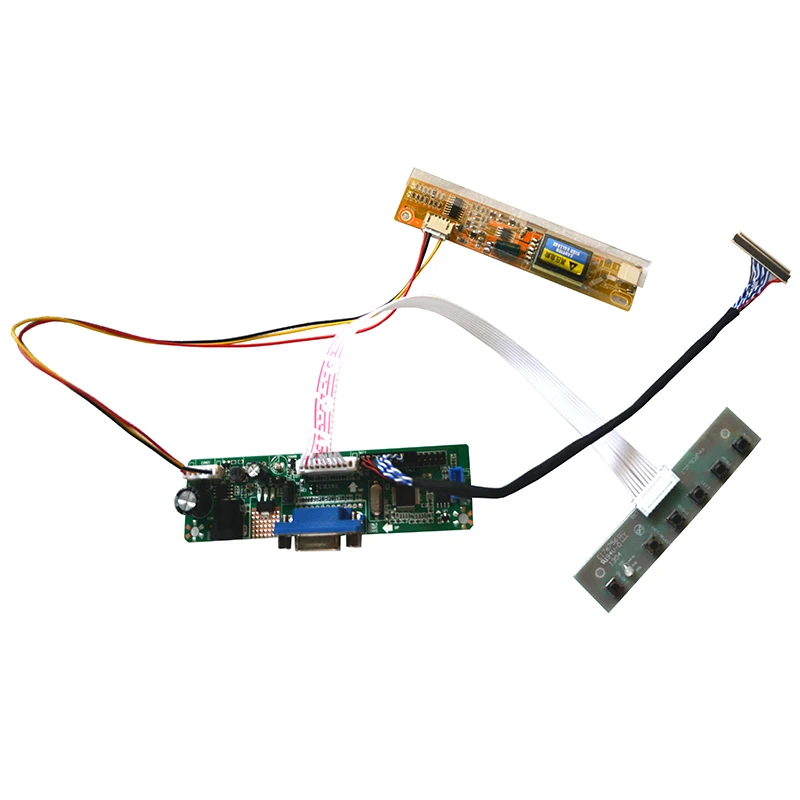 Бесплатная доставка комплект платы контроллера V.M70A VGA LCD LVDS для экрана 17 дюймов
