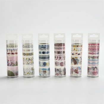 6Rolls/Set Washi Tape Set Masking Tape Sky Small Fresh Korea Diy Decoration Hand Account Children's Art Handmade Stickers
6Rolls/Set Washi Tape Set Masking Tape Sky Small Fresh Korea Diy Decoration Hand Account Children's Art Handmade Stickers