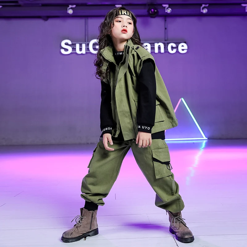 Fashion Hip Hop Dance Costumes For Kids Street Dance Performance Clothing Practice Wear Children Jazz Stage Rave Outfit DC3791
Fashion Hip Hop Dance Costumes For Kids Street Dance Performance Clothing Practice Wear Children Jazz Stage Rave Outfit DC3791